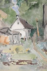 Muhle Am Bach by Eduard Zetsche