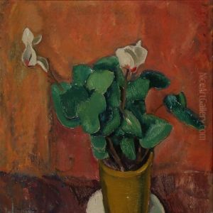 Still Life With Flowers by Ernst Zeuthen