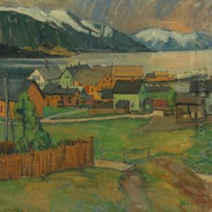 Norwegian Landscape by Ernst Zeuthen