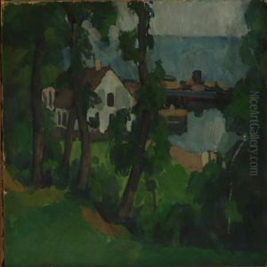 Landscape by Ernst Zeuthen