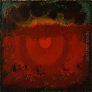 Red Sunset by Ernst Zeuthen