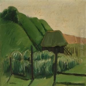 Summer Landscape With A Hut