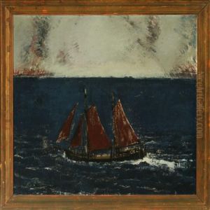 Seascape by Ernst Zeuthen
