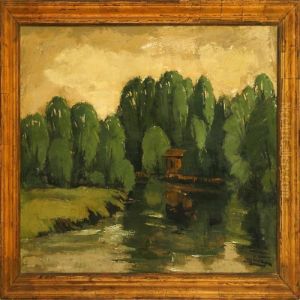 Scenery With Stream Scenery With Stream