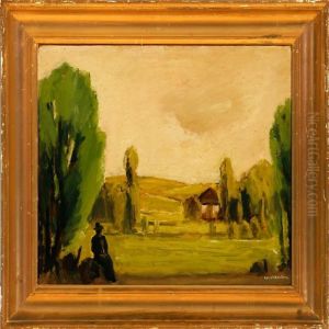 Scenery With Restingman Scenery With Restingman