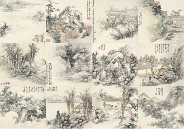 Sceneries Of Xiling Engraving Society - view 1