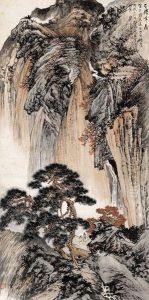 Mountain Peak Of Jin Zhong by Wu Zheng