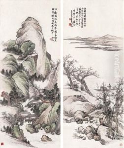 Landscapes by Wu Zheng