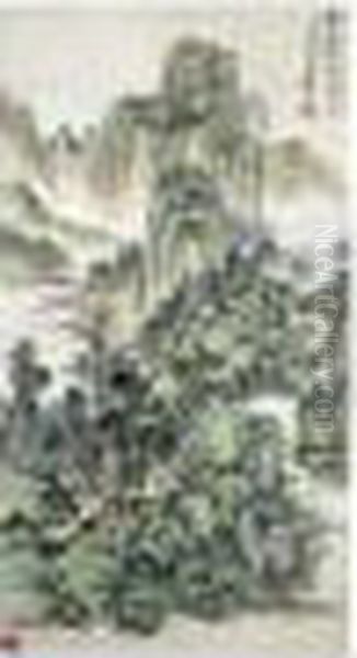 Mountain Dwelling In Autumn - view 1