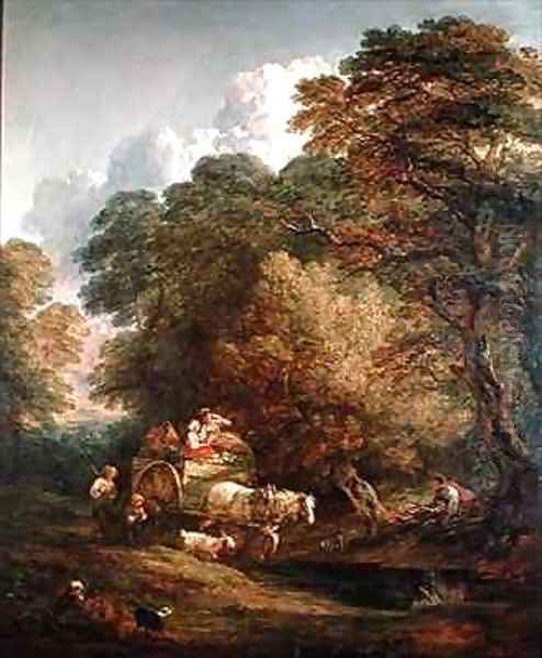 The Market Cart by Thomas Gainsborough