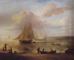 Coastal Scene - a Calm by Thomas Gainsborough