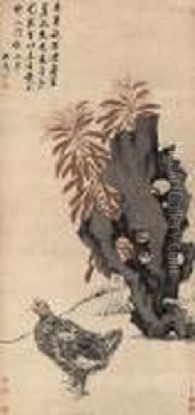 Coxcomb And Hen - view 1