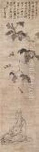 Portrait Of Goddess Guanyin by Shen Zhou