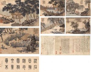 Six Garden Views by Shen Zhou