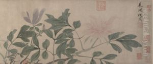 Flowers Of The Four Seasons by Shen Zhou