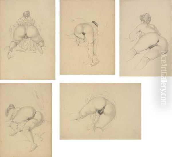 Five Erotic Drawings - view 1