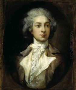 Portrait of French dancer Auguste Vestris by Thomas Gainsborough