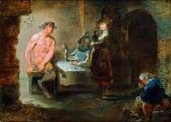 Satyr Beim Bauern - view 1