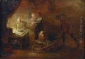 Le Contrat De Mariage by Januarius Zick