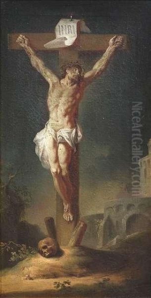 Christ On The Cross - view 1