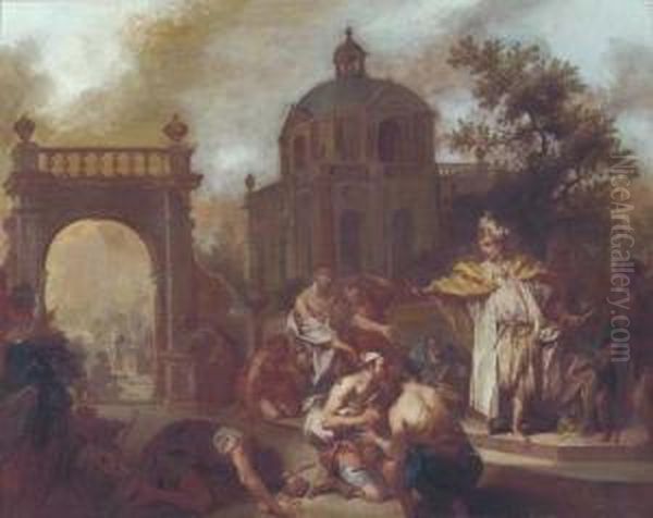 Joseph Appears Before His Brothers. - view 1