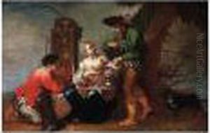 The Poultry Seller by Januarius Zick