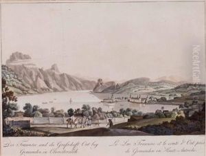 Der Traunsee Und Die Grafschaft Orth Bey Gmunden In Oberosterreich by Johann Ziegler