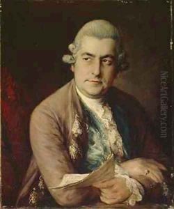 Johann Christian Bach 2 by Thomas Gainsborough