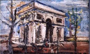 L'arc De Triomphe by Kazimierz Zieleniewski