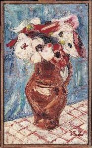 Fleurs Dans Un Vase, Circa 1926