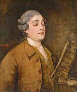 Portrait of Giusto Ferdinando Tenducci castrato singer and composer