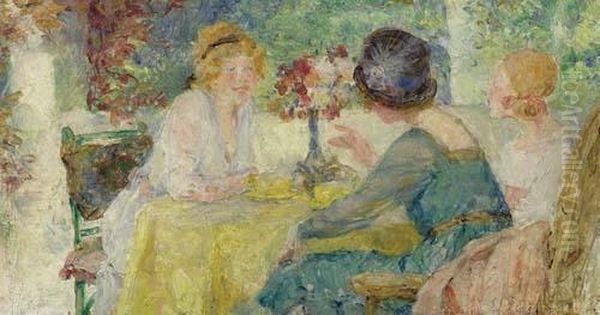 Frauen An Einem Tisch. - view 1