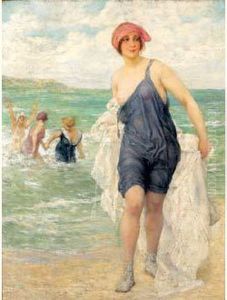Les Baigneuses A Biarritz
