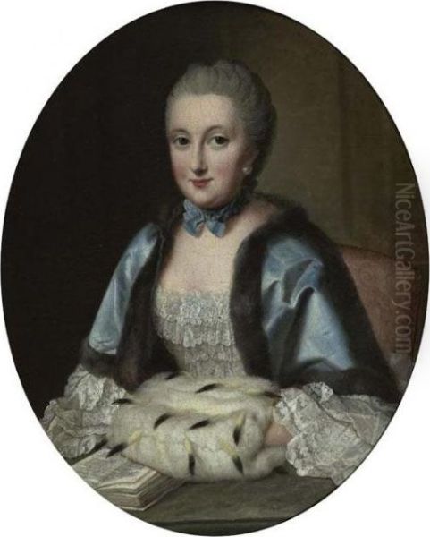 Portrait Der Maria Anna Freifrau Von Hutten Zu Stolzenberg. - view 1