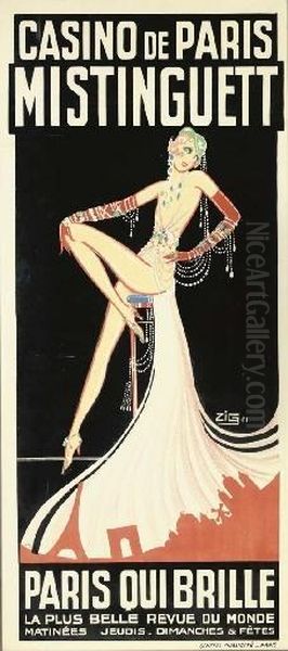 Casino De Paris, Mistinguett, Paris Qui Brille - view 1