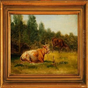 Cows On A Field by Wilhelm Zillen
