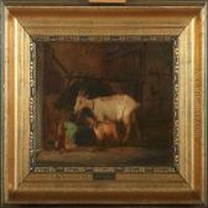 A Stableinterior by Wilhelm Zillen