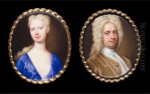 A Pair Of Portraits Of Sir Thomas And Lady Frederick