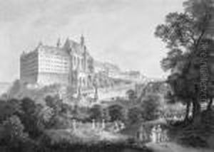 Ansicht Von Schloss Altenburg In Thuringen