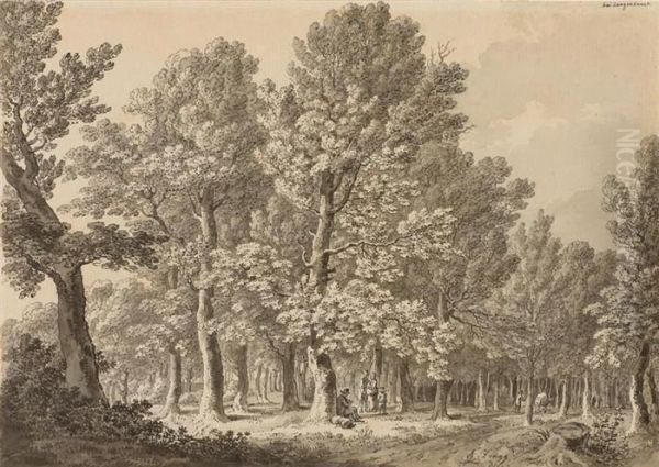Landscape Near Langenbruck. - view 1