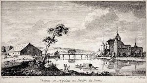 Chateau De Nydau Au Canton Berne by Adrian Zingg