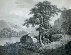 Signiert Und Datiert Unten Mitte: A. Zingg Del: 1786.