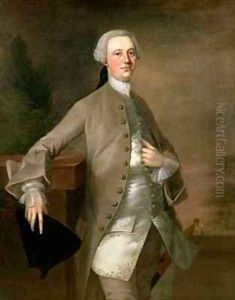 Portrait of David Garrick 1717-79 by Thomas Gainsborough