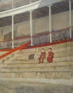 Personnage Dans L'arene by Henri Achille Zo