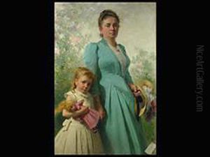 Mutter Mit Kind by Henri Achille Zo