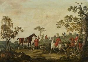 Gegenstucke: Jagdszenen. 1825.