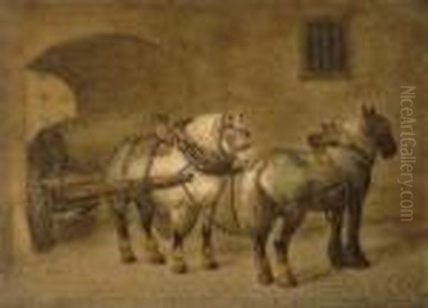 Dray Horses - view 1