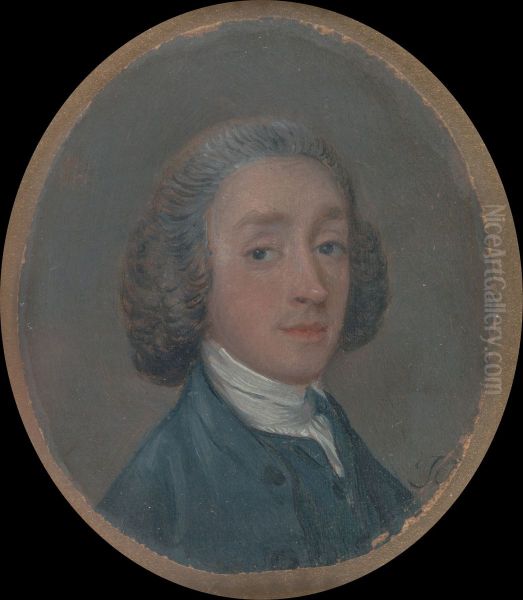 Portrait of a Young Man with Powdered Hair - view 1