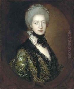 Portrait of Lady Willielma Glenorchy by Thomas Gainsborough