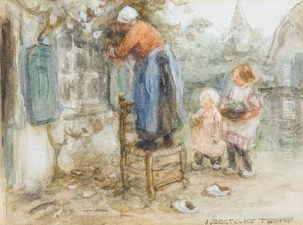 Helping Mother - view 1